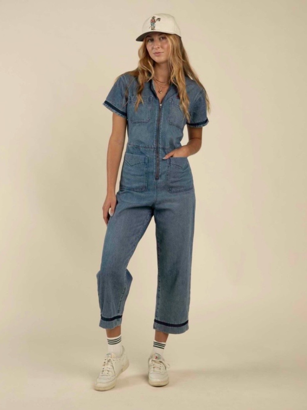 The Dolly Denim Jumpsuit